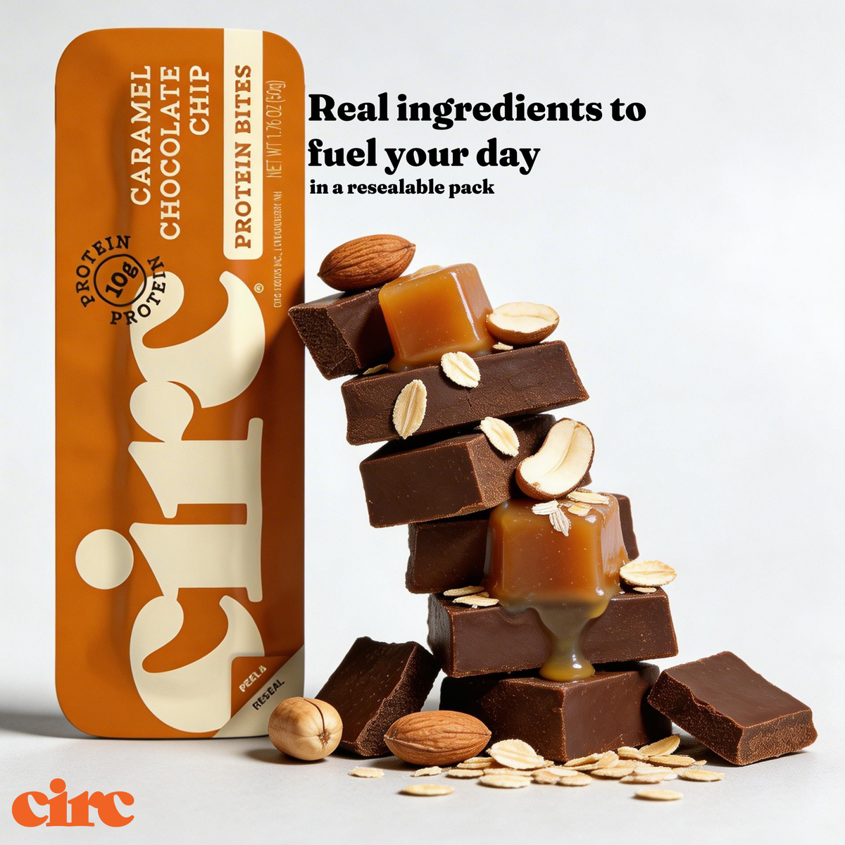 Caramel Chocolate Chip Protein Bites (10G)