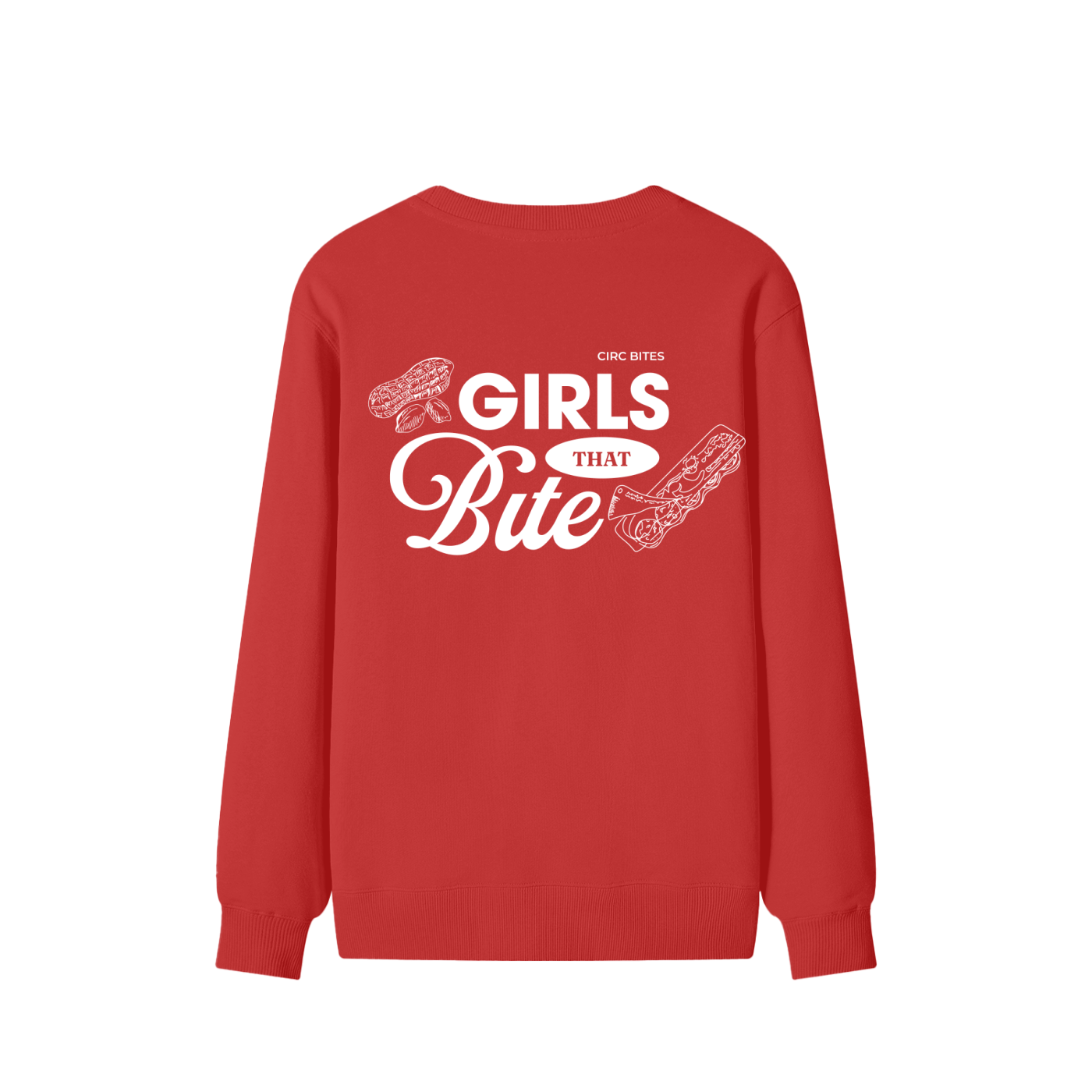 "Girls that Bite" Graphic Sweatshirt
