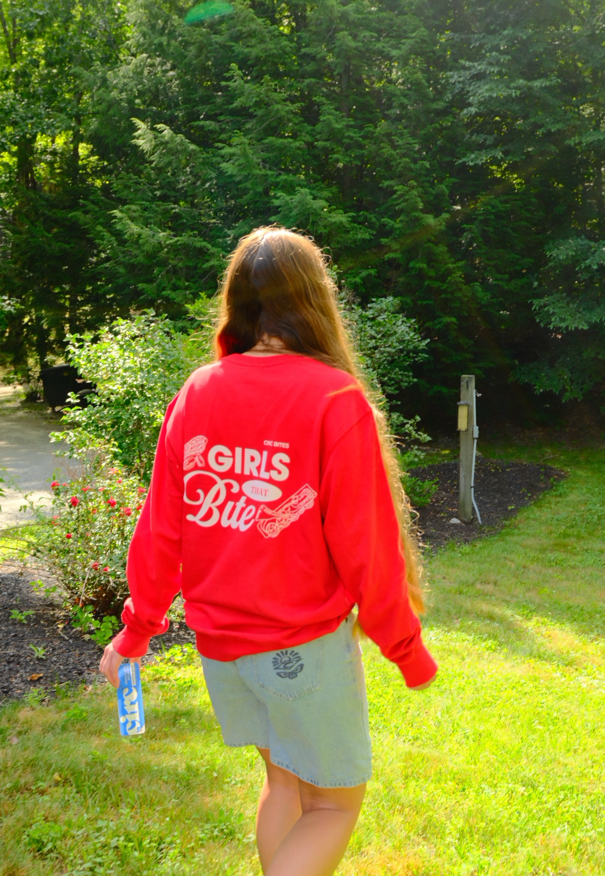 "Girls that Bite" Graphic Sweatshirt