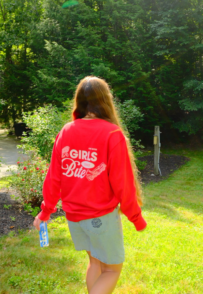 "Girls that Bite" Graphic Sweatshirt