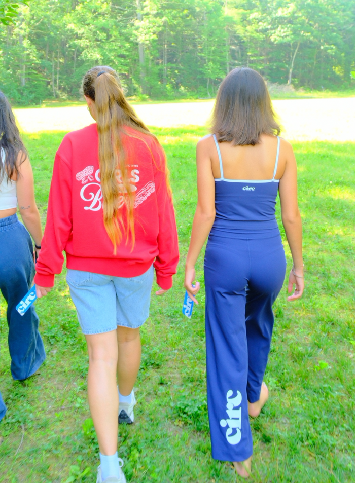 Circ Navy Yoga Pants