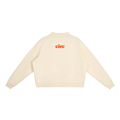 Bite Club Mock-Neck Crew Sweatshirt