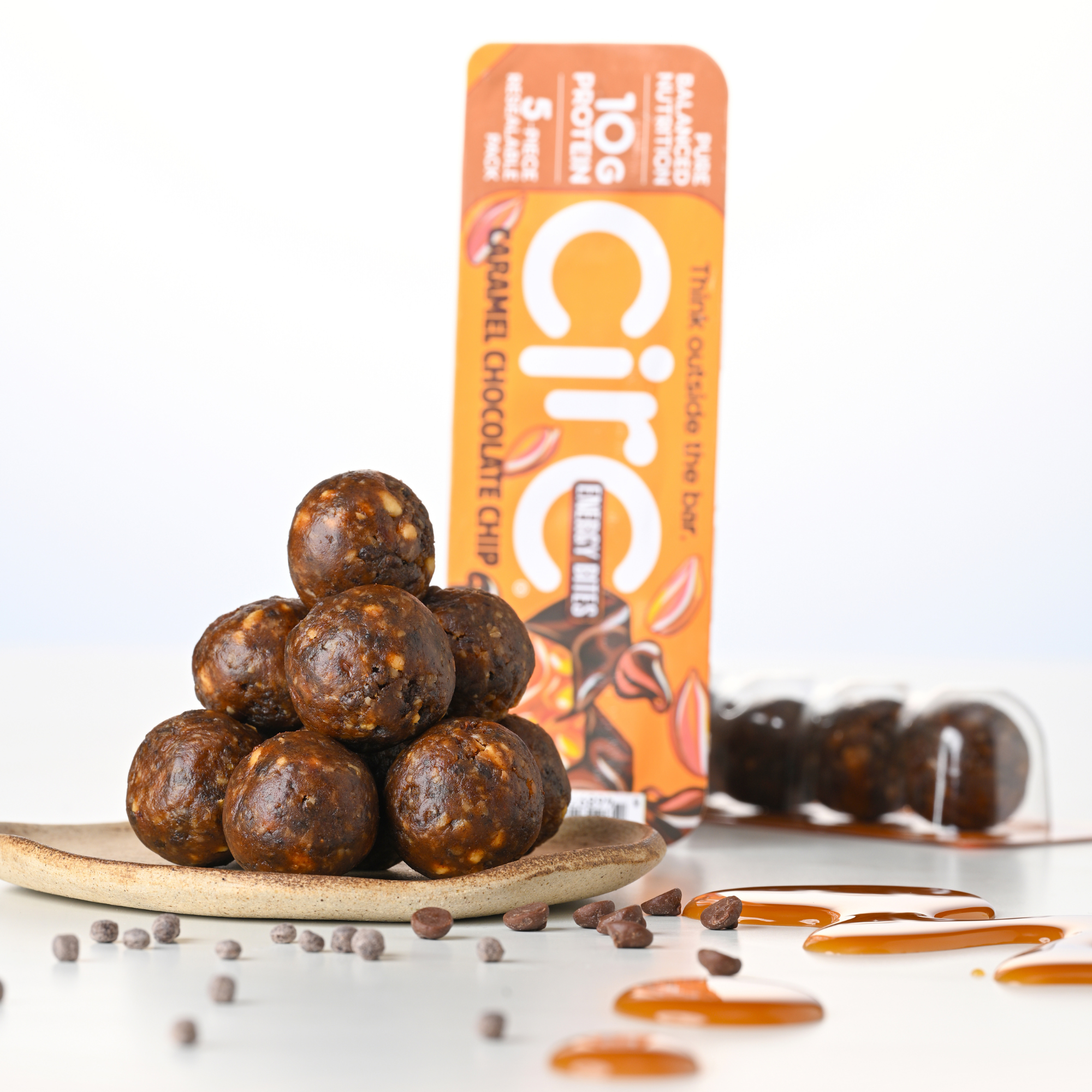 Caramel Chocolate Chip Protein Bites (10G)