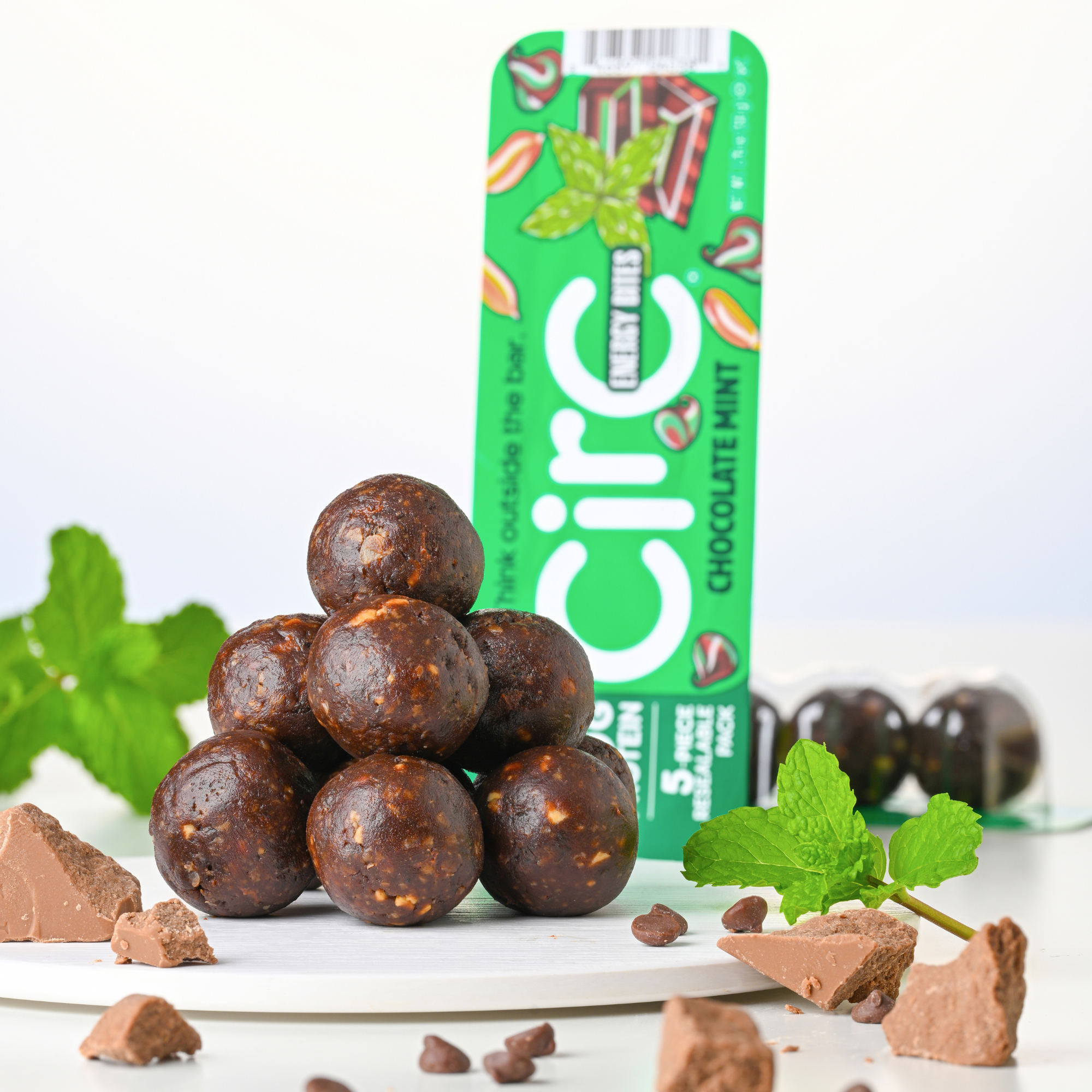 Chocolate Mint Protein Bites (10G)