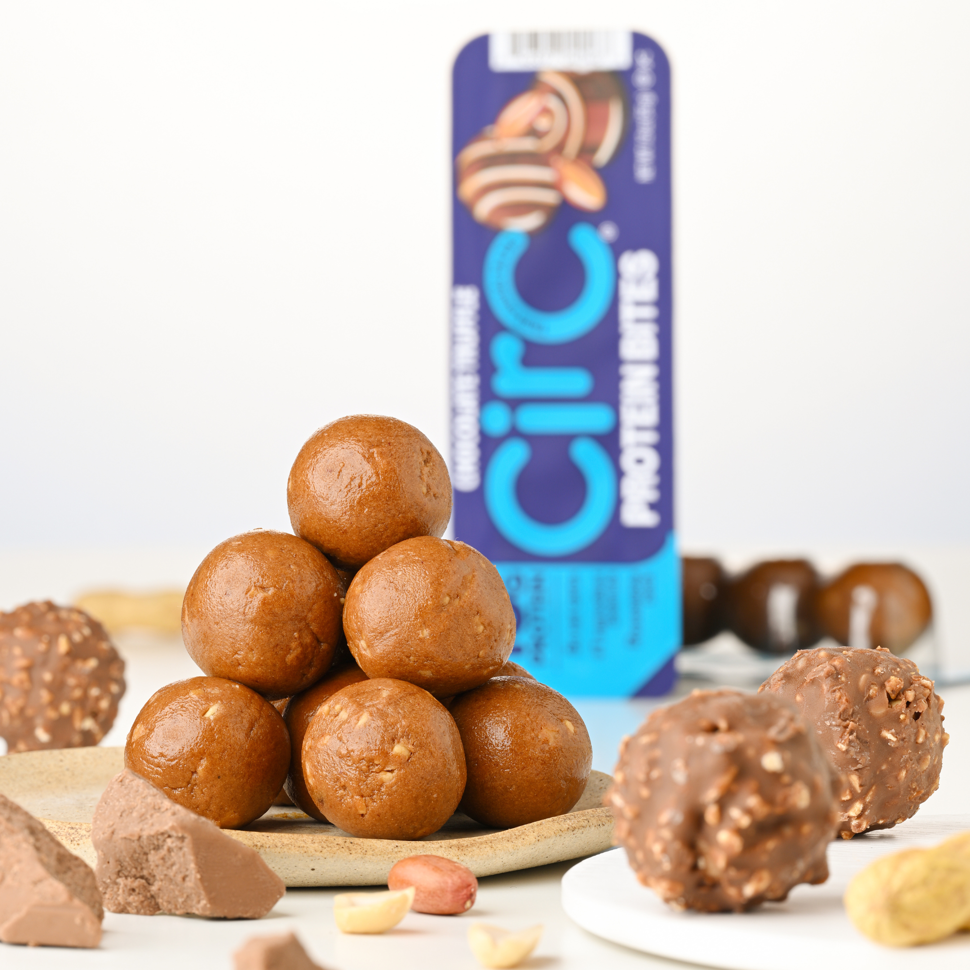 Chocolate Truffle Protein Bites (18G)