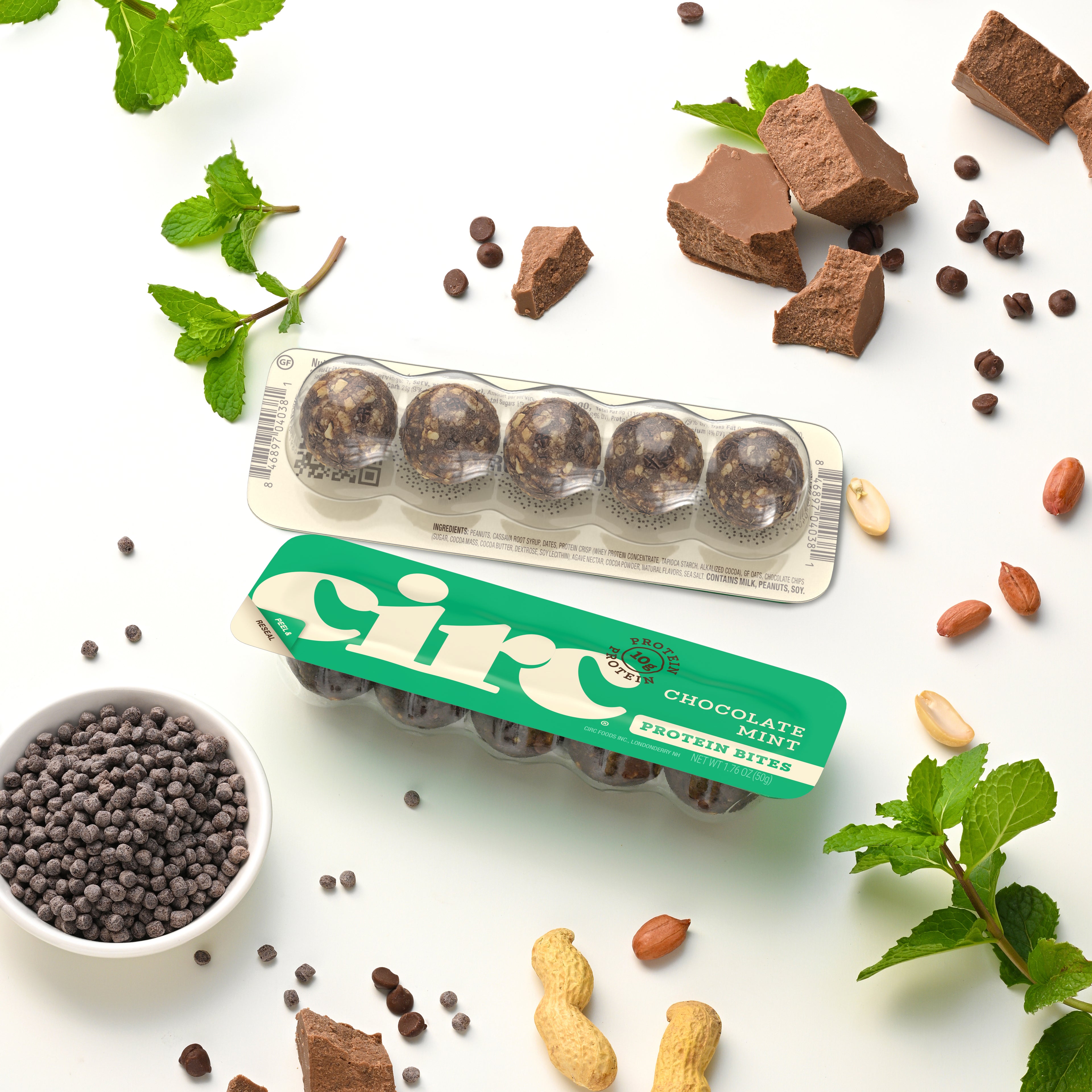 Chocolate Mint Protein Bites (10G)
