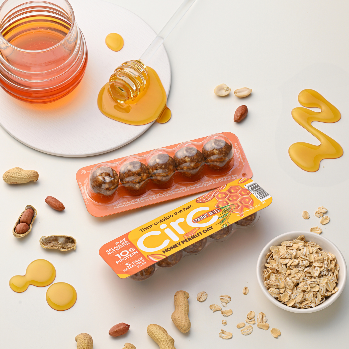 Honey Peanut Oat Energy (12 Pack)