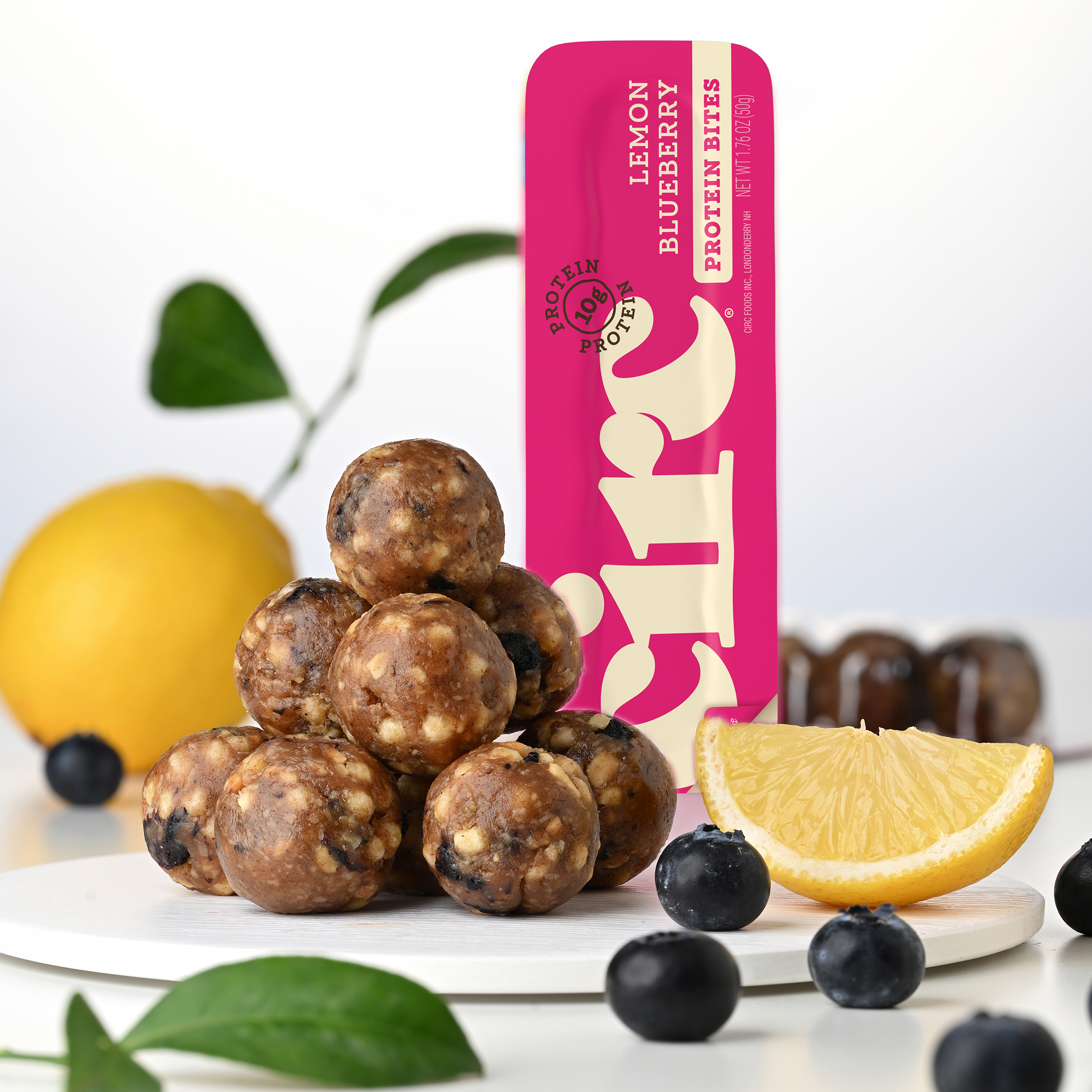 Lemon Blueberry Protein Bites (10G)