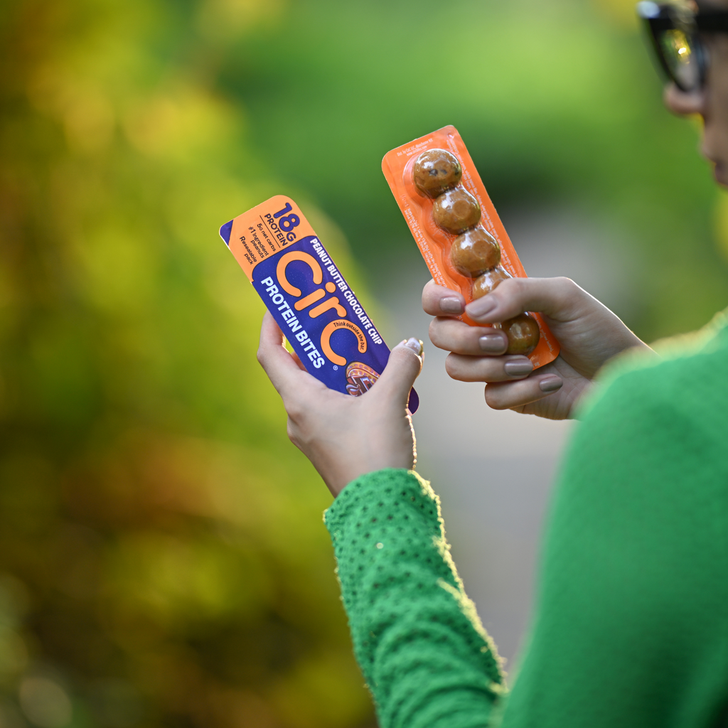 Peanut Butter & Chocolate Chip Protein Bites (18G)